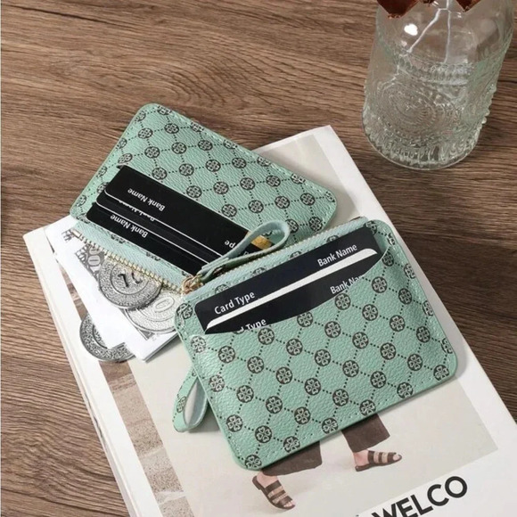 ⚠️Clearance Teal Small & Slim Wallet / Cardholder - Picture 3 of 7